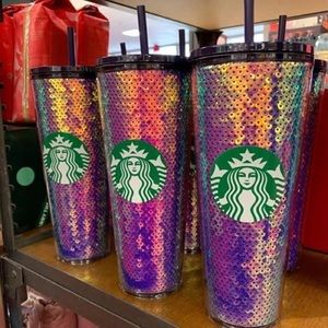 Starbucks Holiday 2020 Sequin Glitter Venti Cup
